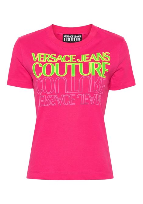 Versace Jeans CoutureT-shirt con stampa VERSACE JEANS COUTURE | T-shirt | 76HAHC01 CJ01C401